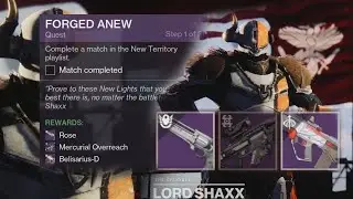 Destiny 2 Forged Anew Quest Loot And Curated Rolls