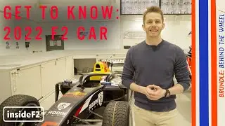 An F2 car explained in 2 minutes by F2 Commentator Alex Brundle | BRUNDLE: behind the wheel
