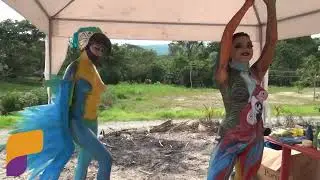 PERUGACHI EN EL SEGUNDO CONCURSO DE LOS CUERPOS PINTADOS PAZ YAKU 2024