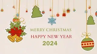Merry Christmas  after effects  template | new year 2024 | happy new year 2024
