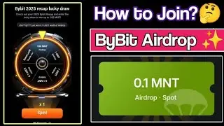 Bybit 2025 Recap Draw Airdrop || How to Join and Complete Tasks? || Step By Step Guide Uni-Talented