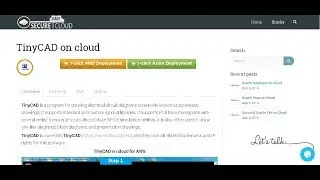 Ready Windows Tool TinyCAD on Windows 2012 R2 Deploy on Azure , AWS and Google Cloud Platform.