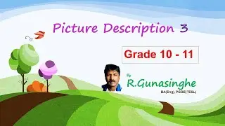 Grade 10 -11  Picture Description (Lesson 3) සිංහලෙන්