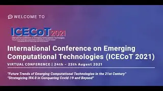 ICECoT 2021: Officiating Ceremony