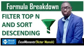 Excel formula challenge - Get Top N and sort descending