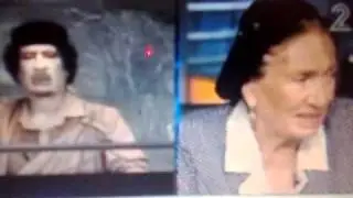 معمر القذافي يهودي وليس فرنسي الاصلALGATHAFY JEWISH