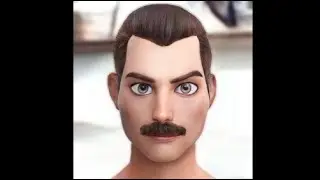 FREDDIE MERCURY LIP SYNC DEEPFAKE ( WAV2LIP )