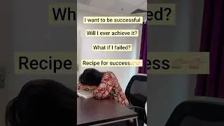 Recipe to become successful🏆🥇#motivation #inspiration #shorts
