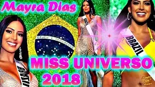 Miss Brasil ERROU no MISS UNIVERSO 2018? Mayra Dias Analise e Review