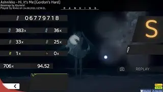 Osu! Ashnikko - Hi, It`s Me [Gordon`s hard] no mods