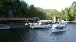 Boat Trip And Steamship On Loch Katrine On History Visit To The Trossachs Of Scotland