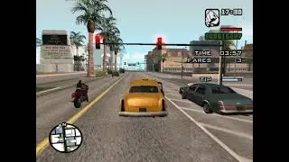 Transporting in 01:14? Nitro taxi driver in gta san andreas 375(LV)