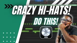 How YOU can Make Crazy Hi Hat Patterns... DO THIS! | Logic Pro