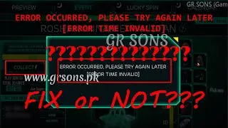 Minar e Pakistan event point collect problem error occurred please try again later 