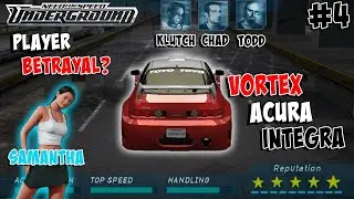NFS Underground | Beating Samantha & Smoking Chad, Todd, and Kurt for the 4th Time