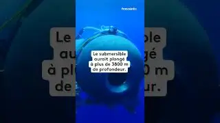 Un sous-marin visitant l'épave du Titanic porté disparu