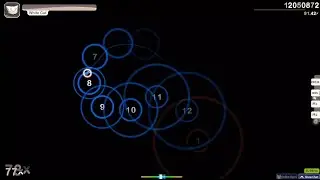 osu! player cuts out the parts of the map where they miss a lot to look cool