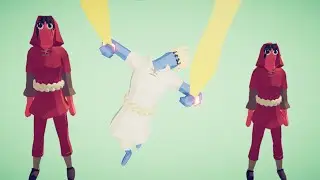 Defeating the SUPER PEASANT using TWO UNITS (TABS)