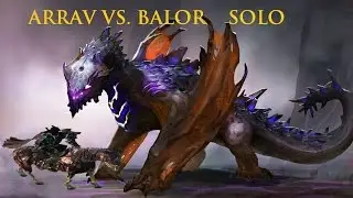 Drakensang Online ARRAV VS  BALOR New Boss level 50 (SOLO)