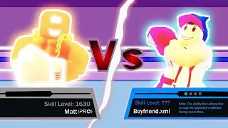 (EPIC BATTLE) Matt VS Boyfriend in Boxing League
