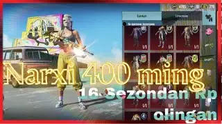 Srochna akkount sotiladi!!! 16 sezondan boshlab hozirgacha Rp olingan,Narxi 400 ming