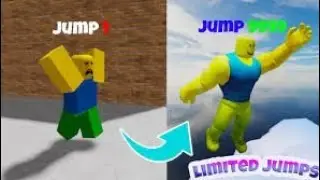 Симулятор ограниченых прыжков в роблоксе Limited jumps роблокс #1 (ЧИТАЙТЕ КОММЕНТАРИИ)