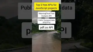 Best Free APIs for Your JavaScript Projects in 2024