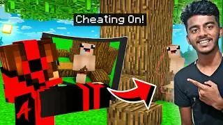 Minecraft But Using Security Cameras To Cheat In Hide And Seek in Tamil | Minecraft Mods || Tamil