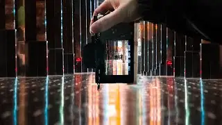 POV Reflective 85mm Night Street Photography- Sony A6600