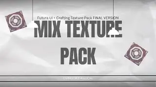 My first Mix texture pack ( Crafting texture pack final version + Futura UI