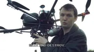 Un drone version Paintball ??? Ça donne ça !!!