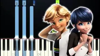 Miraculous Ladybug - Adrien's Memories (Piano Tutorial)