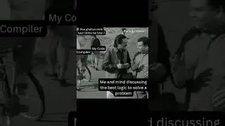 Why is compiler showing Errors? Programming Meme