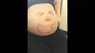 Talkung baby bump