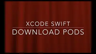 Xcode , Swift download and use CocoaPods and Pod file 2022 (Easiest Way)