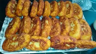 Картофельные зразы. Potato cutlets.