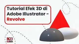 Tutorial efek 3D di Adobe Illustrator - Revolve
