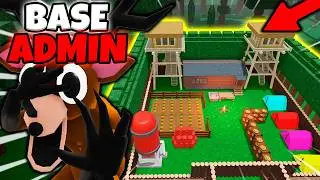 Construí una BASE ADMIN en 99 noches en el bosque