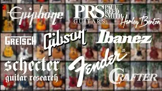 My guitar collection video!