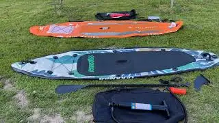 Сравнение сапбордов Aqua Marina Fusion и SCIROCCO JS LE 320