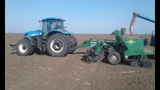 Посев Озимой(Конец).( New Holland 7060 )