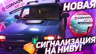 Что с нивой? Сигнализация Convoy MP-50 LCD в Ниву