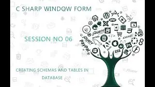 C# Tutorial Window Form  6  Creating Schema and Tables in the MySql Database