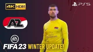 FIFA 23 PS5 - *WINTER UPDATE* - AZ ALKMAAR - PLAYER FACES AND RATINGS