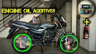 how to use an engine oil🛢️ additive in a bike