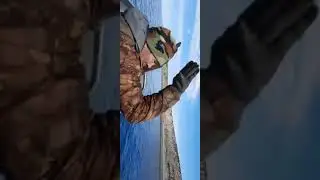 На Чукотки медведи нападают на рыбаков.
