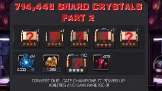 Marvel Contest of Champions - BIGGEST Crystal Opening EVER: 714,446 Shard Crystals Part 2