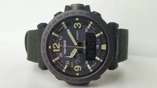 CASIO PRO TREK PRG-600YB-3E. Обзор\Review