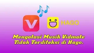 Cara Mengatasi Musik Vidmate Tidak Terditeksi di Hago
