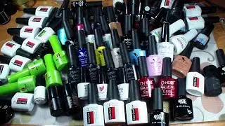 Все мои гель лаки с Aliexpress😍😍😍